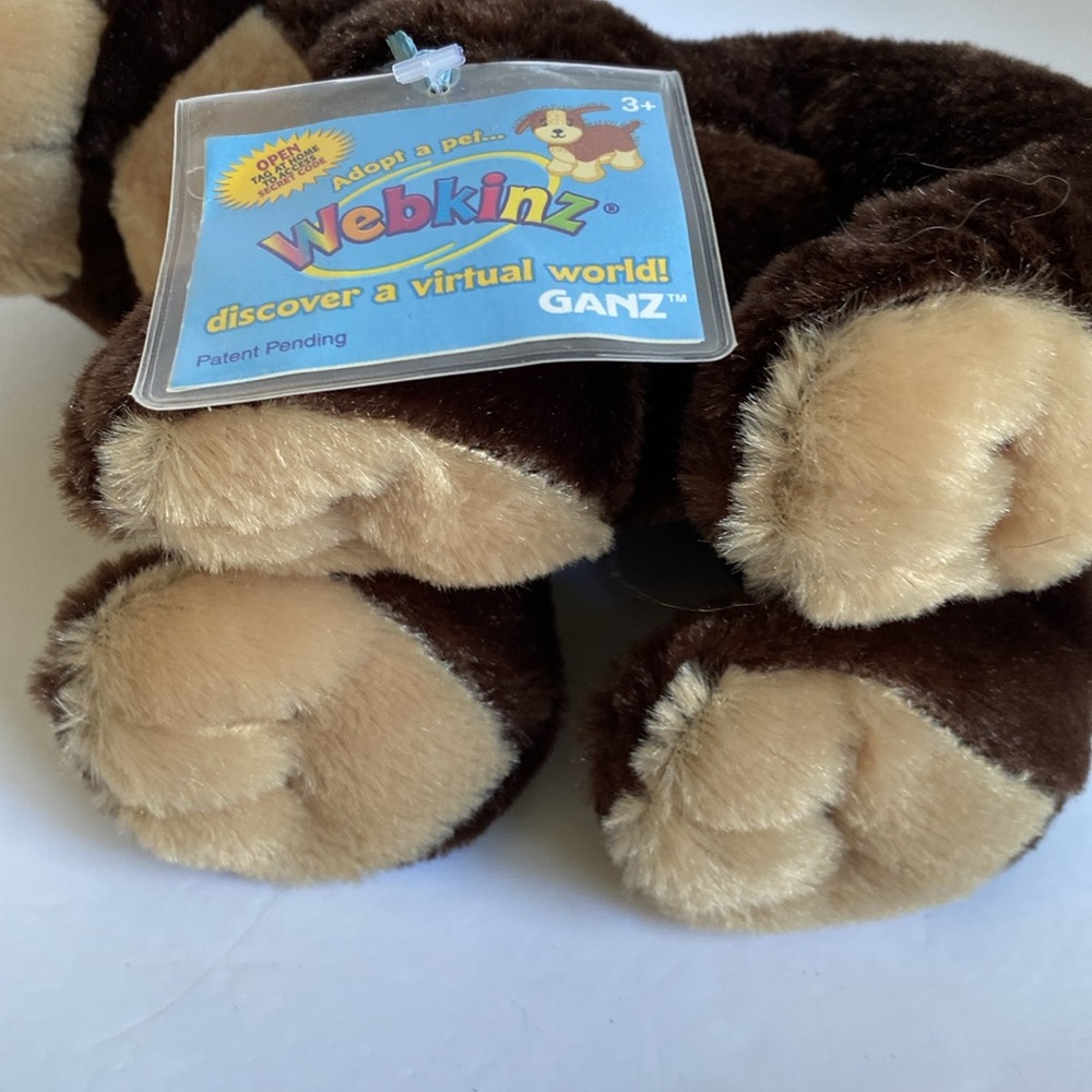 Ganz Webkinz Mocha Pup with code VGUC - Picture 5 of 5
